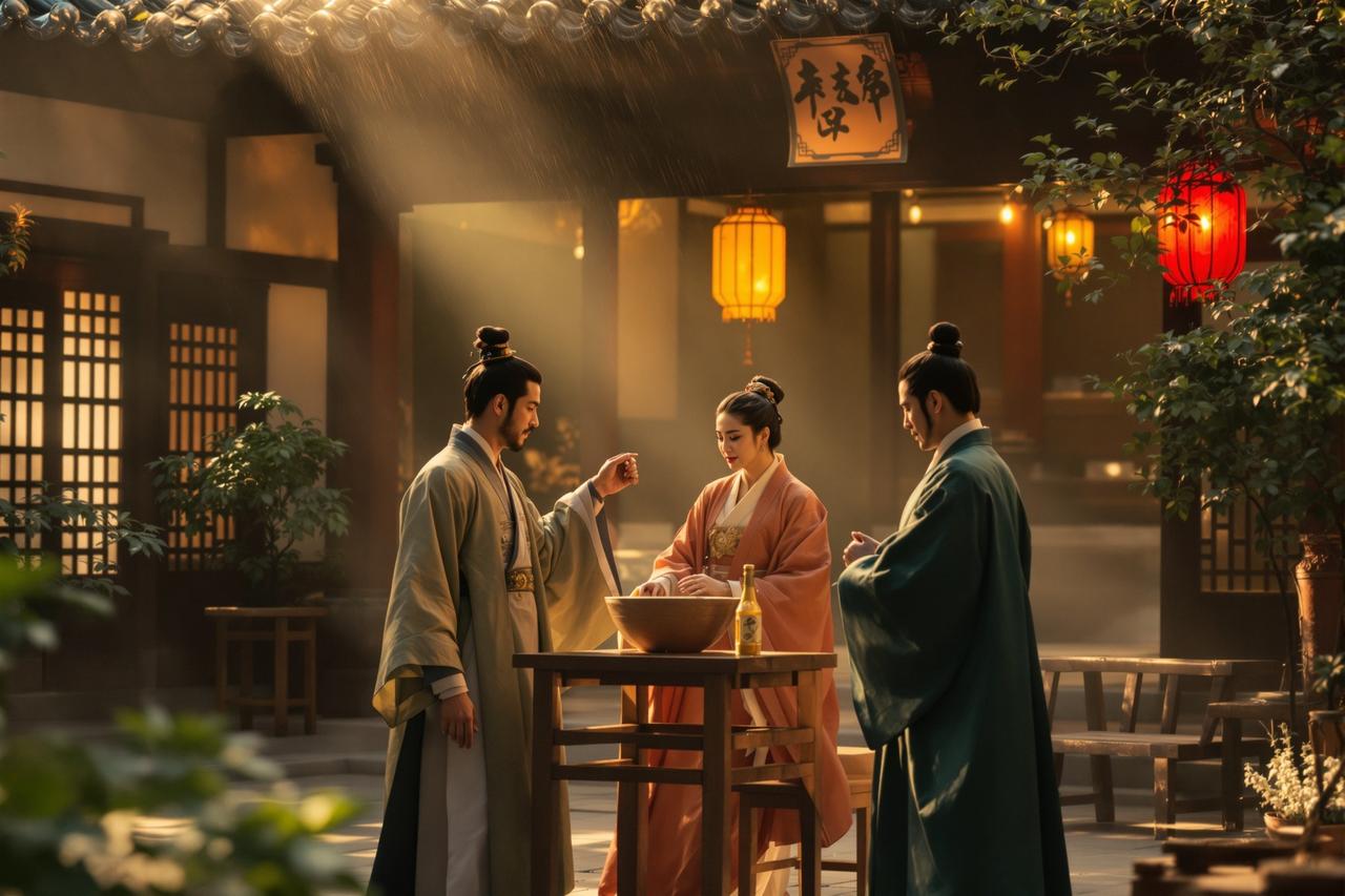 今日看料 - 某古装剧杀青照曝光，主演阵容豪华引期待